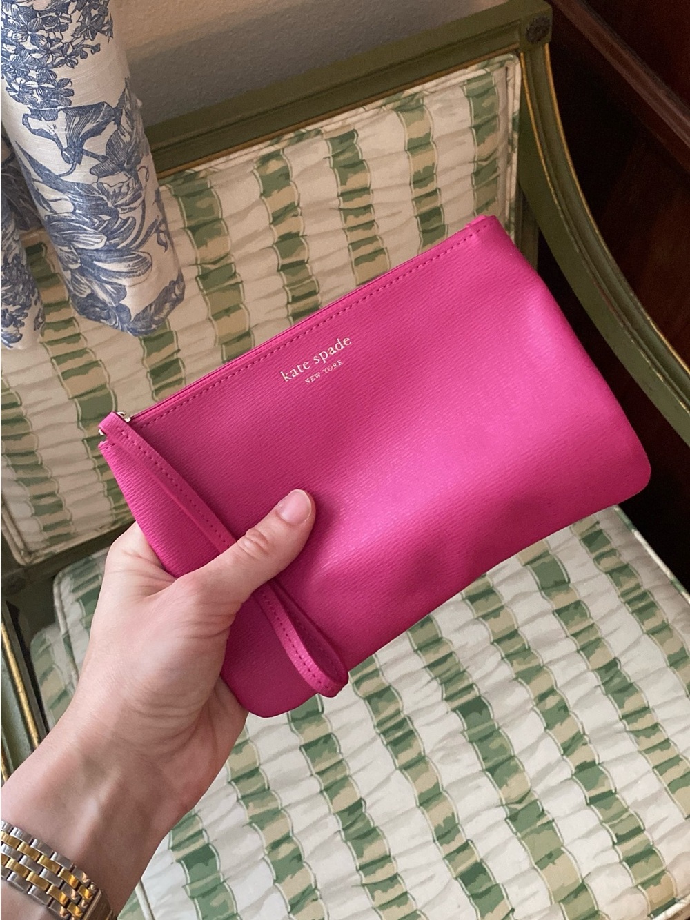 Kate spade pink wristlet